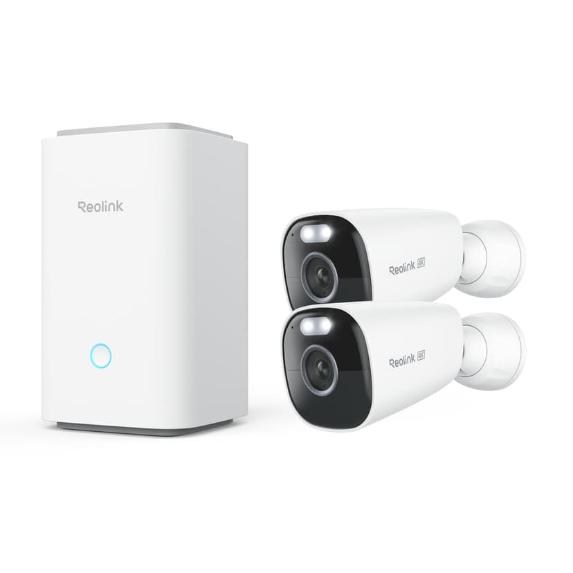 Reolink Home Hub + 2x Argus Eco Ultra 4K 8MP Battery WiFi