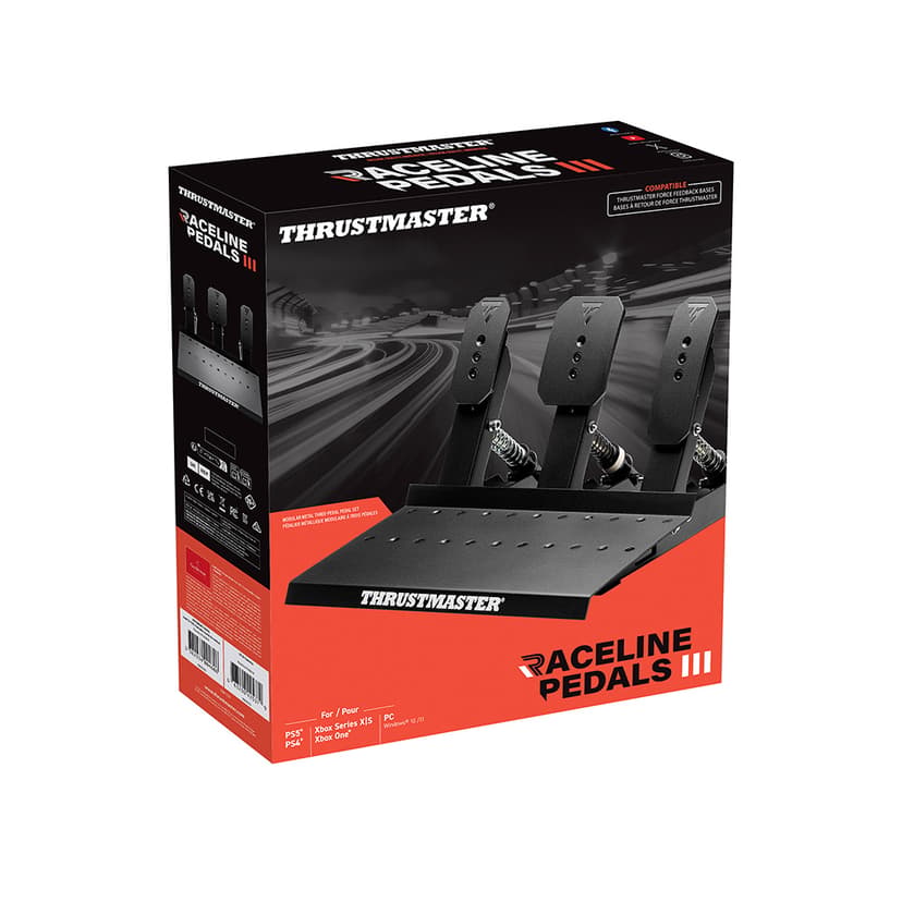 Thrustmaster Raceline Pedals III Svart