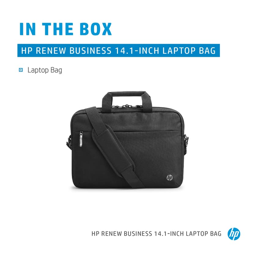 HP Renew Business 14.1" Polyester Svart