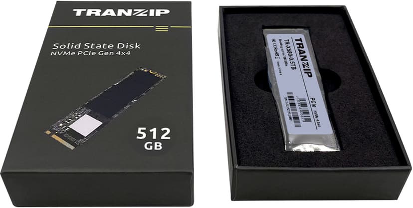 Tranzip SSD X380 Extreme 7300 MB/s M.2 PCIe 4.0