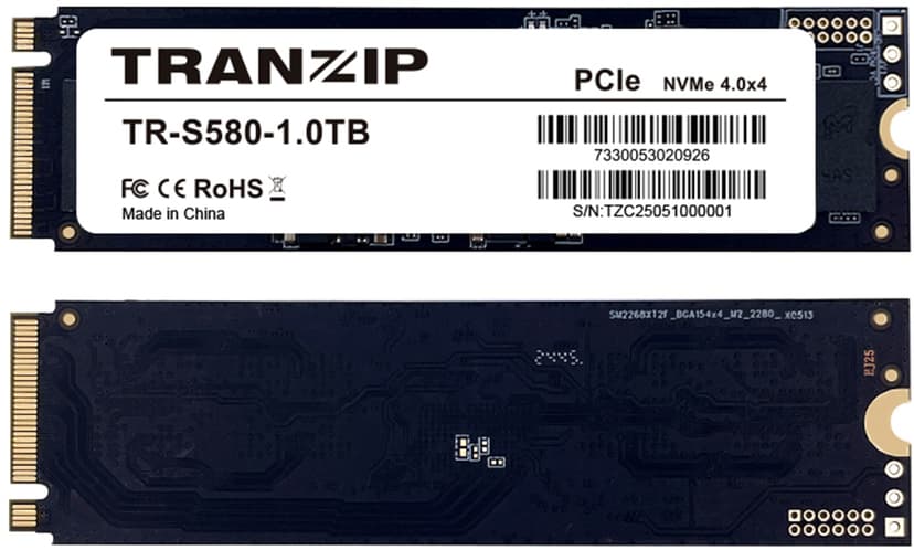Tranzip S380 1.0TB SSD 2280 M.2 PCIe 4.0