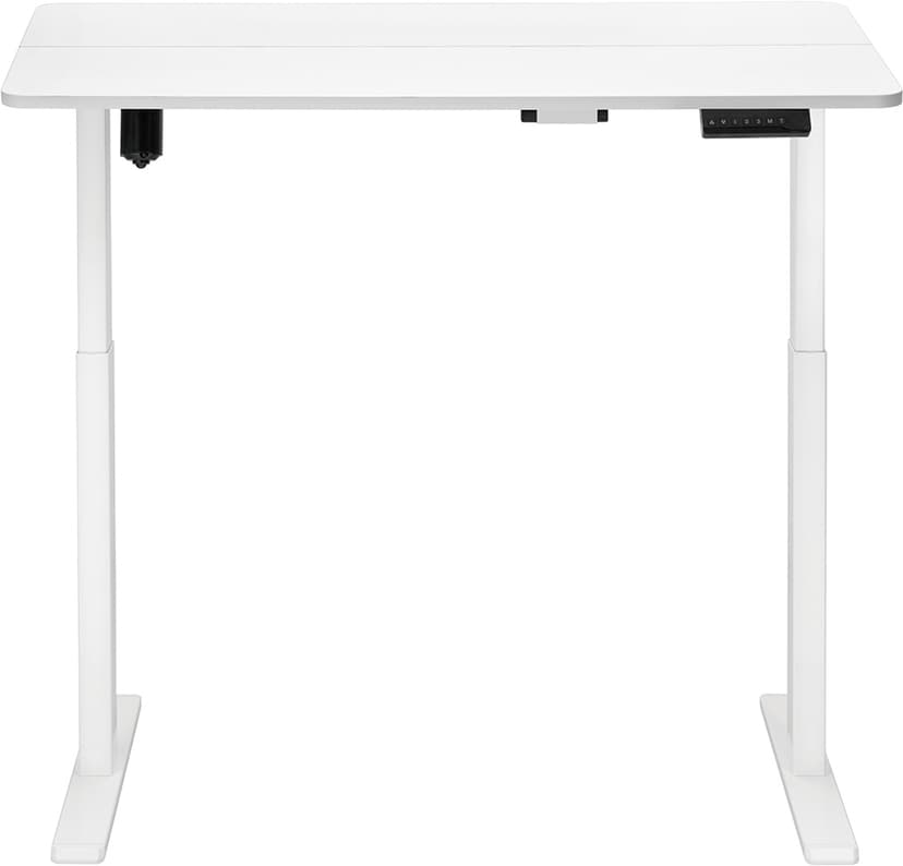 Prokord Ergonomisk Elektrisk Hev-/Senkebord 120×60 cm – Hvit