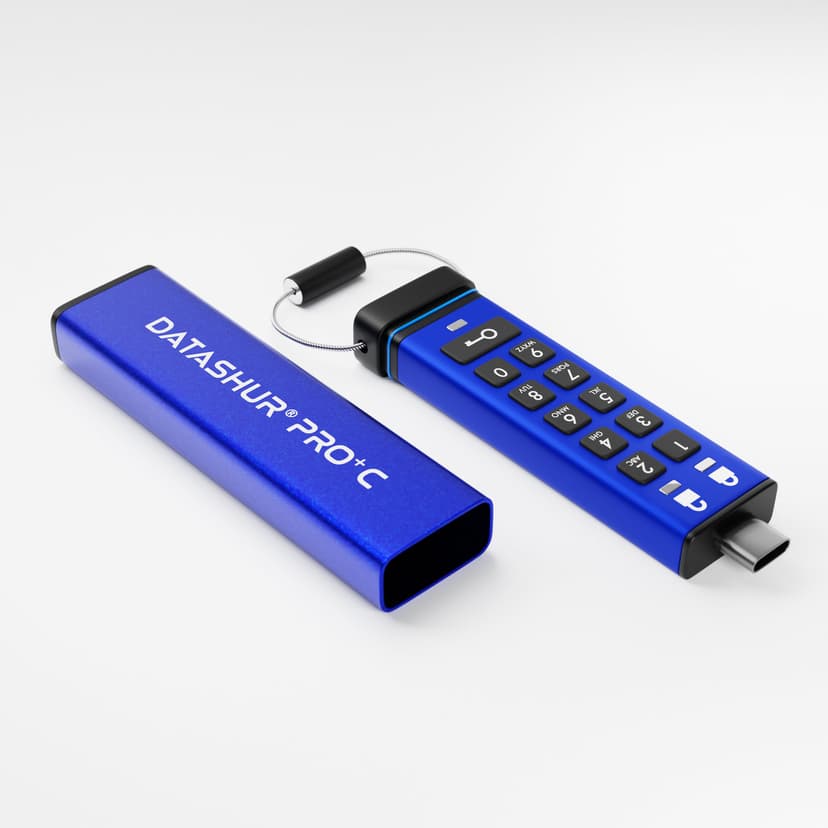Istorage datAshur PRO+C 32GB USB-C Sininen