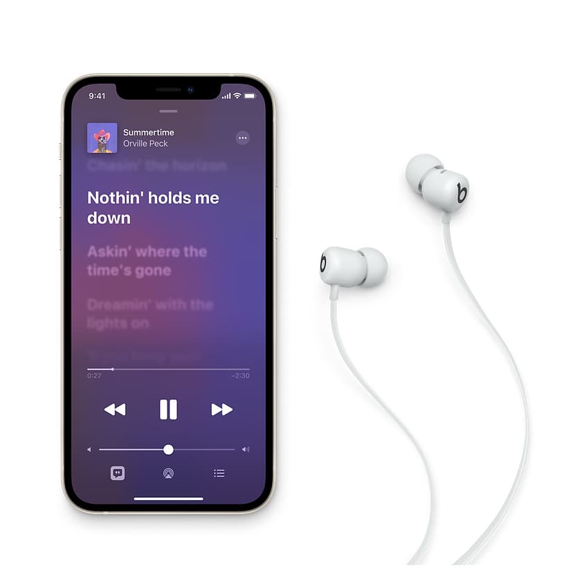 Apple Beats by Dr. Dre Flex Headset Trådløs I ørerne Opkald/musik Bluetooth Grå Stereo Grå