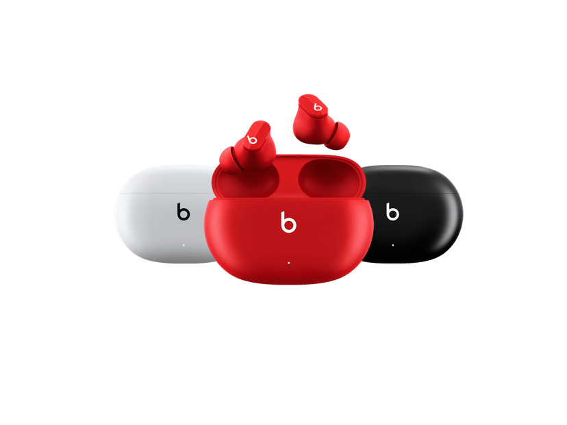 Apple Beats by Dr. Dre Studio Buds Headset True Wireless Stereo (TWS) I ørerne Opkald/musik Bluetooth Rød Stereo Rød