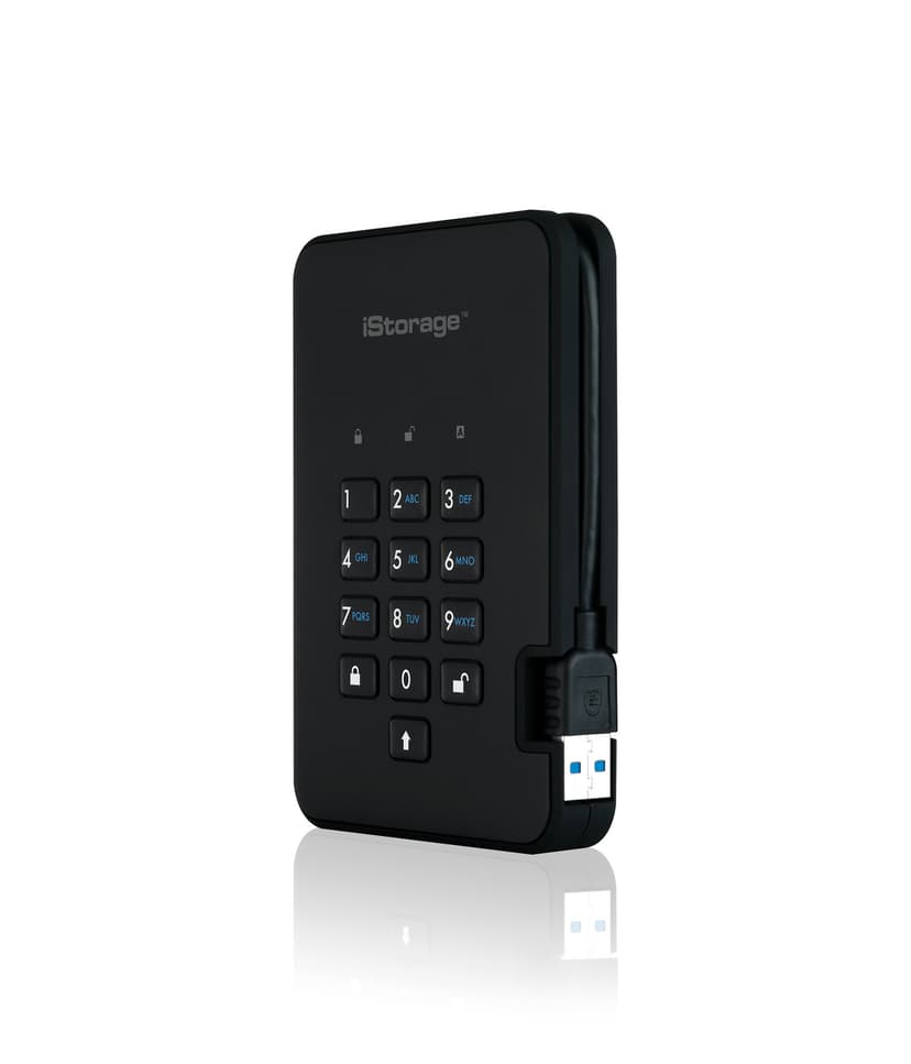 Istorage Diskashur2 256-BIT 1TB Svart
