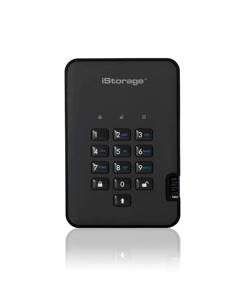 Istorage Diskashur2 256-BIT 1TB Svart