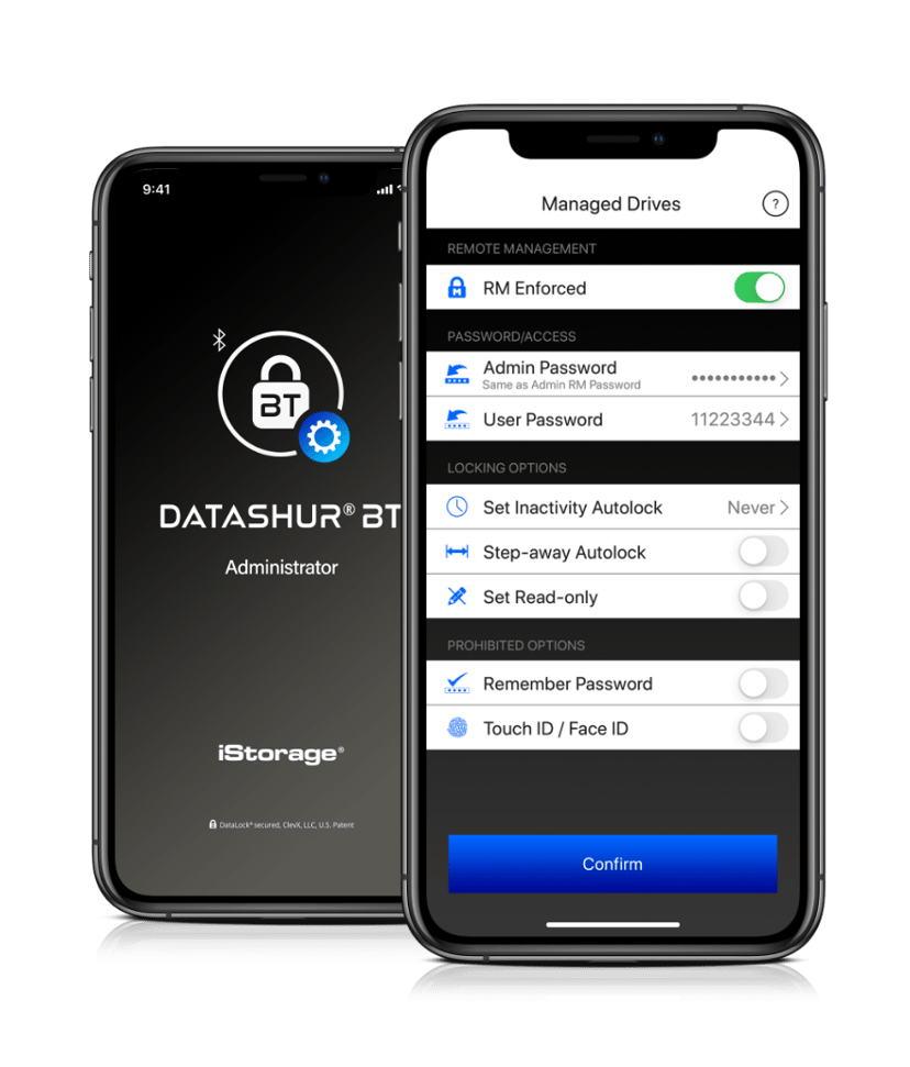 Istorage Datashur BT 64GB USB-A Musta