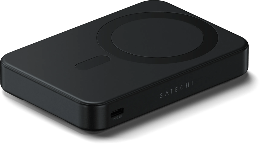 Satechi Qi2 Magnetic Powerbank With Stand 10000mAh Svart