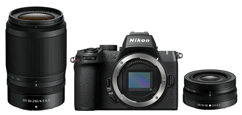 Nikon Z50 II Z DX 16-50mm f/3,5-6,3 VR Z DX 50-250mm f/4,5-6,3