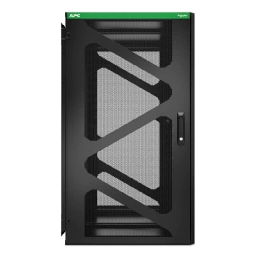 APC NetShelter WX AR124SM - 19 inch wandpatchkast, 24U, 800 mm diep, zijmontage, gemonteerd