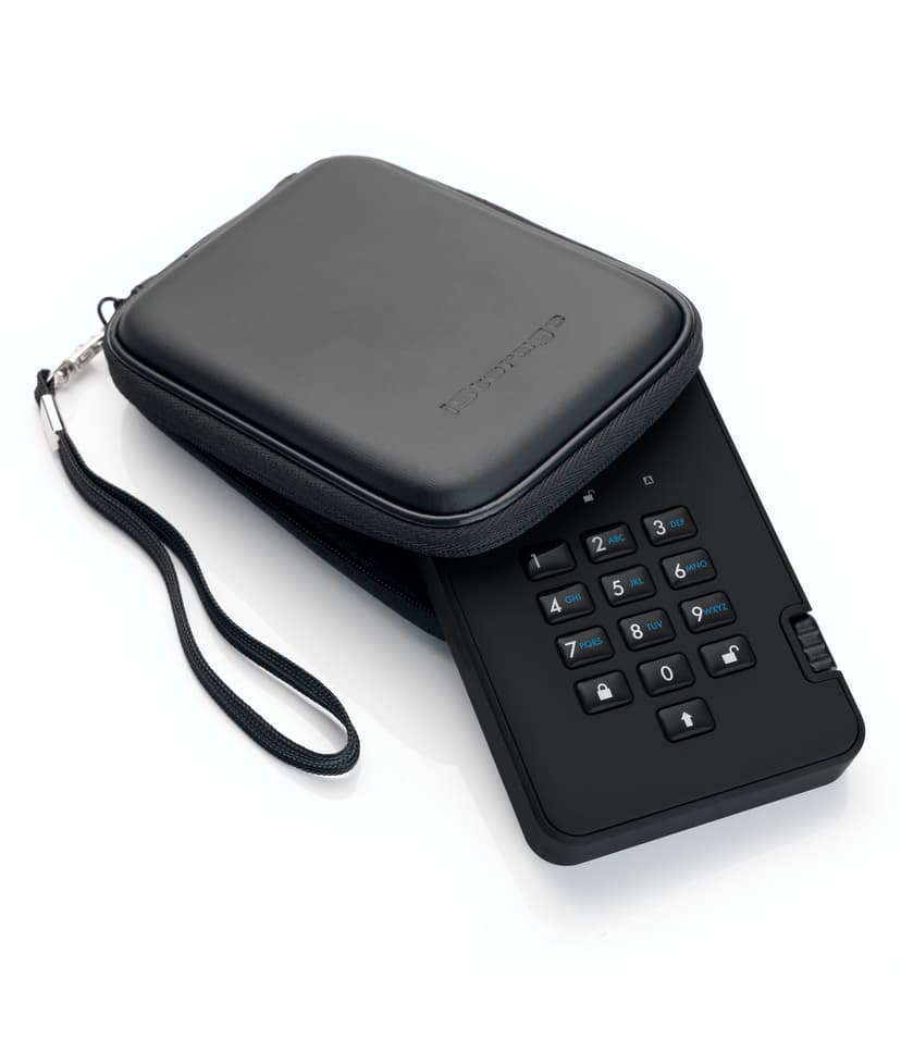 Istorage Diskashur2 SSD 256-BIT 128GB USB-A Svart