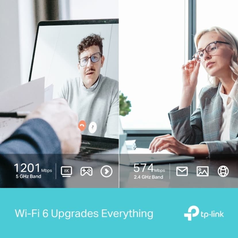 TP-Link Archer TX20U AX1800 Dual Band WiFi 6 USB-adapter