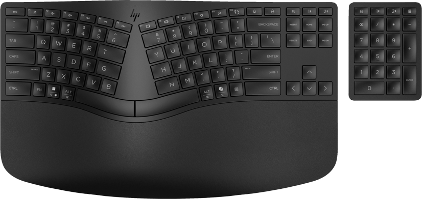 HP 965 ergonomiskt trådlöst tangentbord Trådlös Nordisk