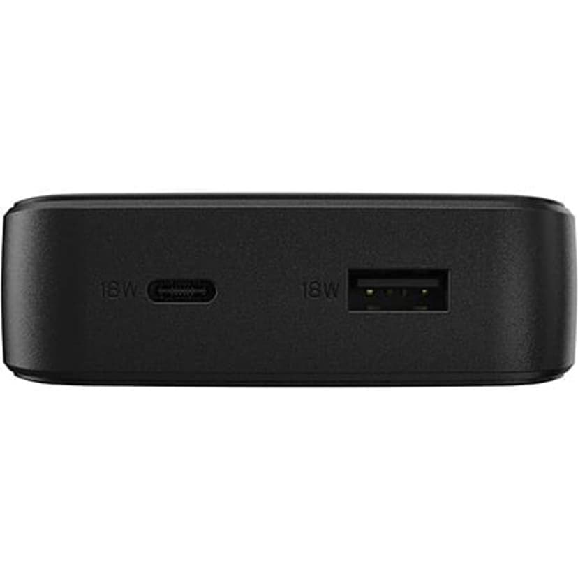 Otterbox Powerbank 15000mAh 18W USB A/C PD Trådløs (IQ) 10W Svart 15000mAh Svart