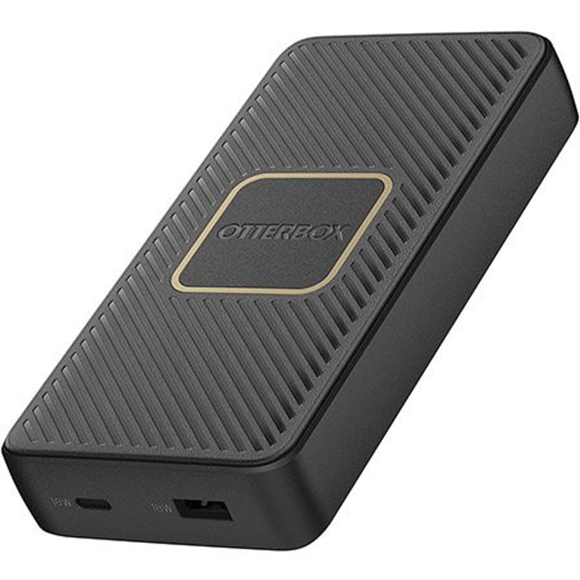 Otterbox Powerbank 15000mAh 18W USB A/C PD Draadloos (IQ) 10W Zwart 15000mAh Zwart