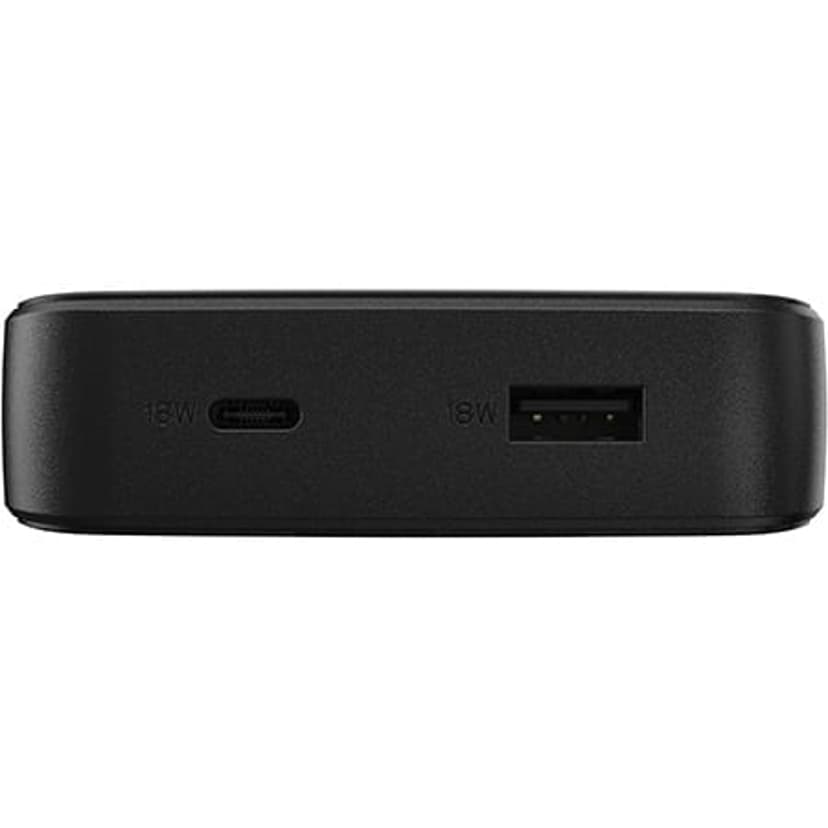 Otterbox Powerbank 20000mAh 18W USB A/C PD Svart 20000mAh Svart