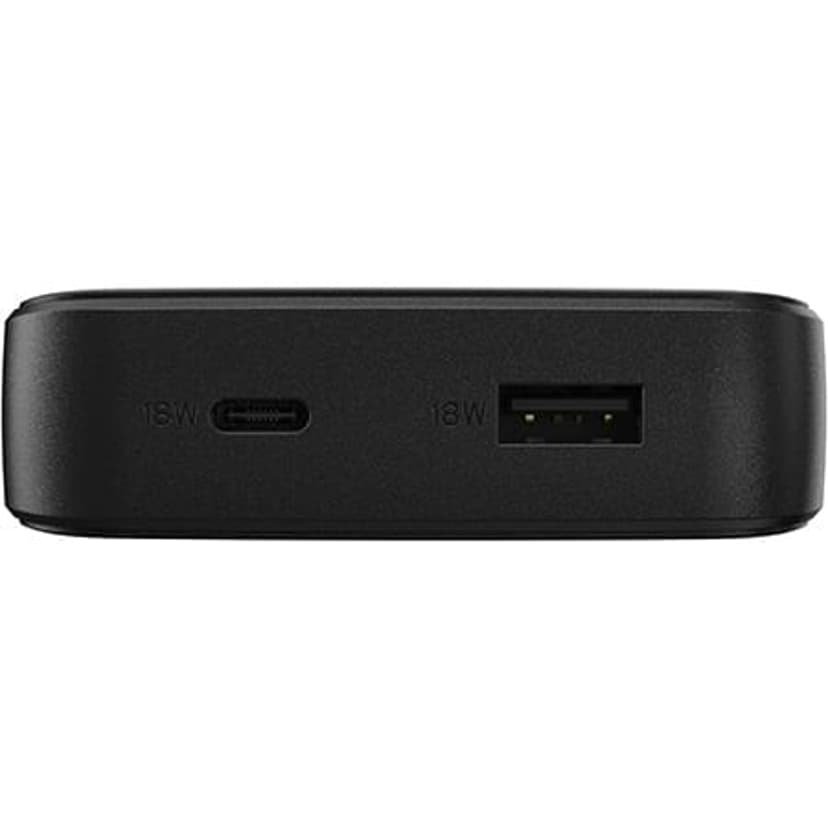 Otterbox Powerbank 15 000 mAh 18 W USB A/C PD, musta 15000mAh Musta