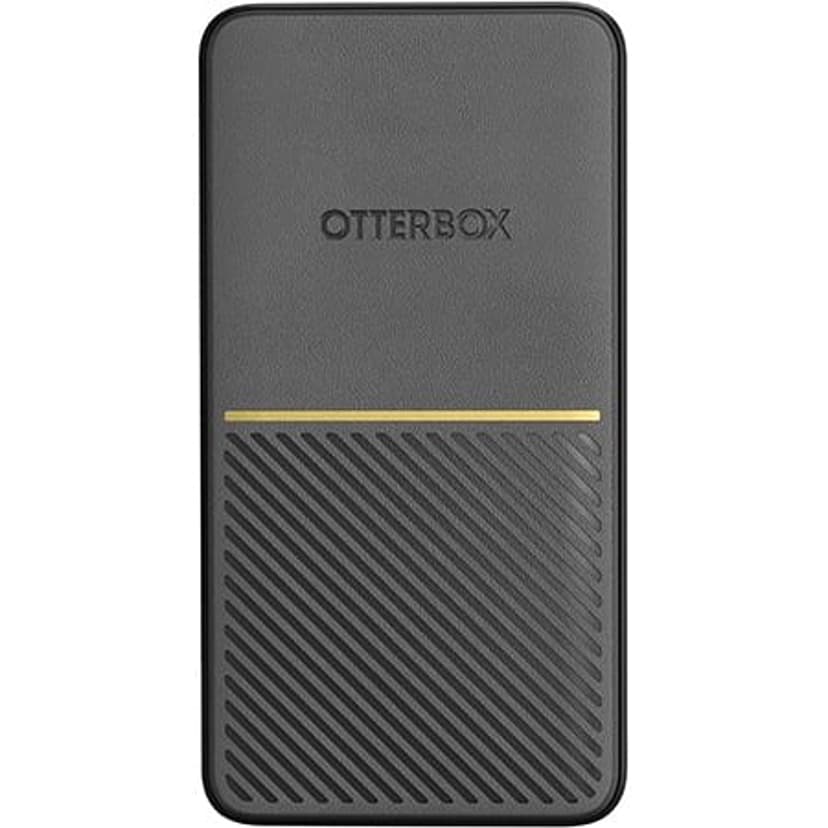 Otterbox Powerbank 15 000 mAh 18 W USB A/C PD, musta 15000mAh Musta