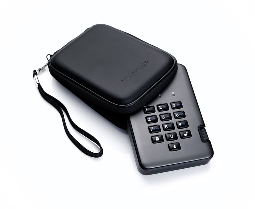 Istorage Diskashur PRO2 256-BIT 1TB Svart