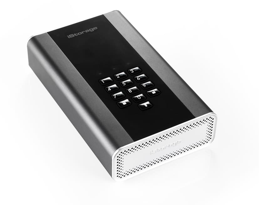 Istorage diskAshur DT2 256-BIT 6TB NATO Classified Svart