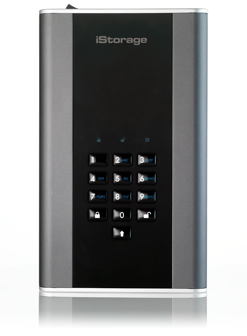 Istorage Diskashur DT2 256-BIT FIPS 2TB Musta