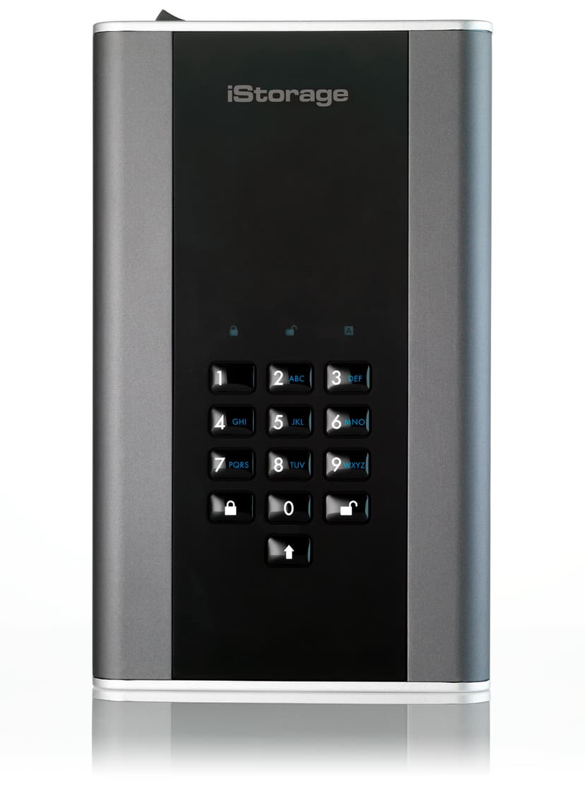 Istorage diskAshur DT2 256-BIT 18TB NATO Classified Musta