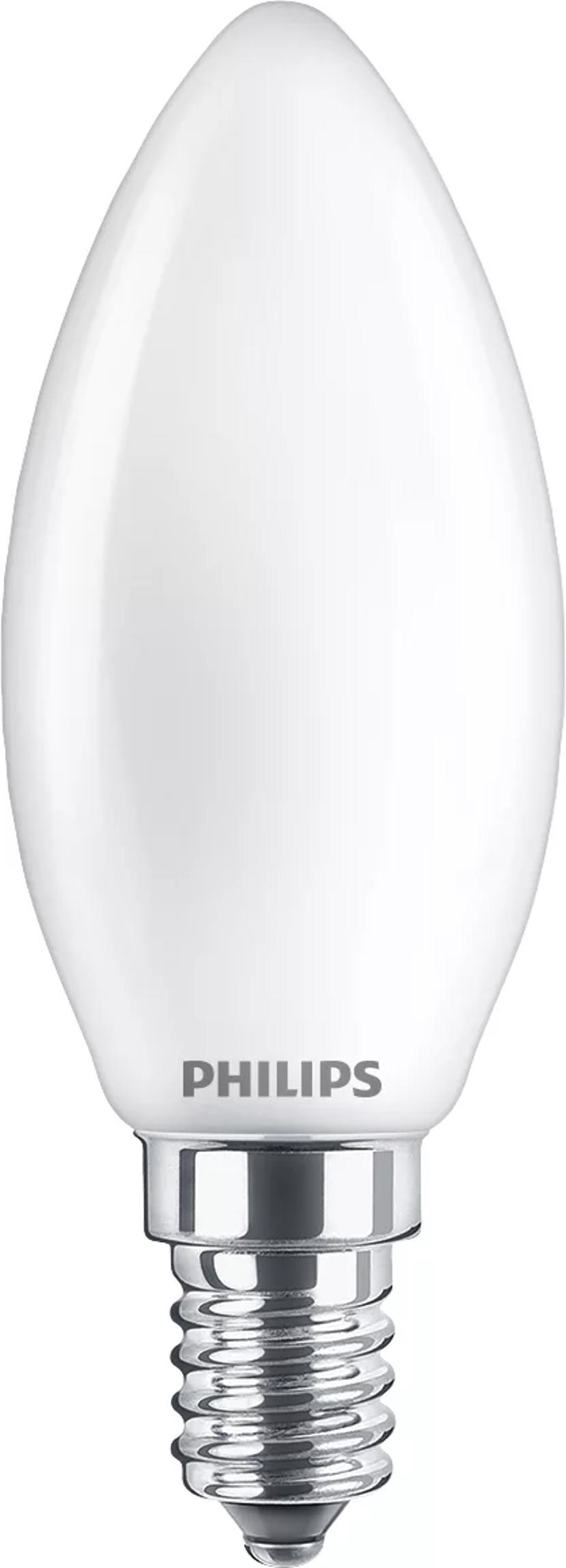 Philips LED E14 Kynttilä Frost 2.2W 250Lm 2-Pakkaus