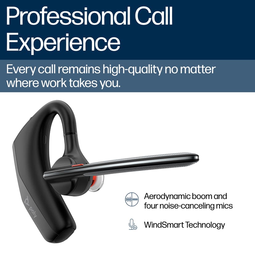 HP Poly Voyager Legend 30 USB Type-C Sort