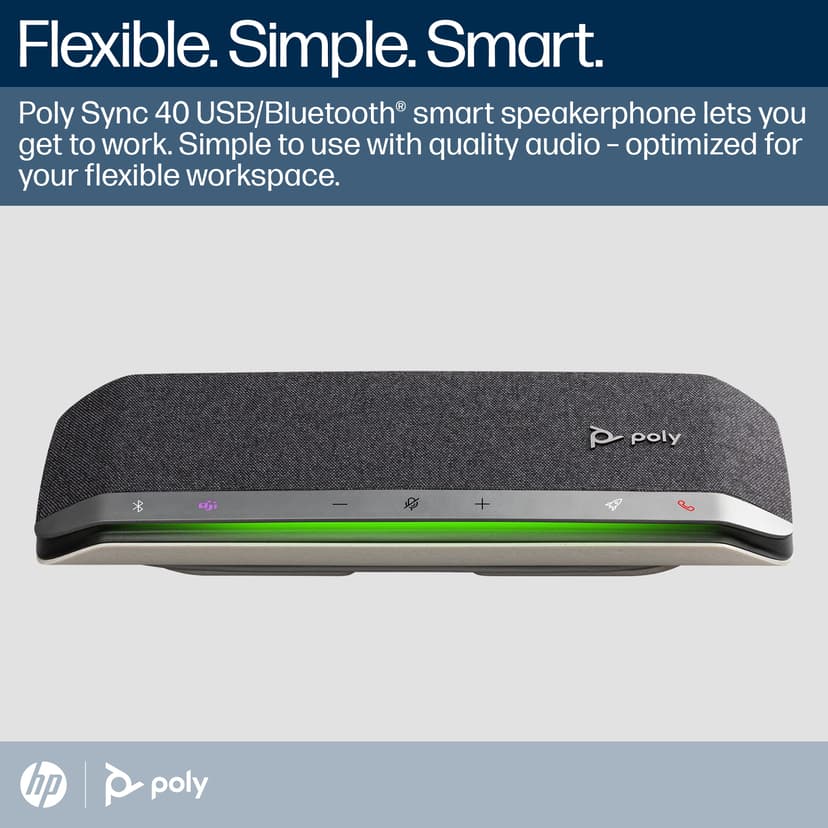 HP Poly Sync 40 Sy40-m Huddle Speakerphone