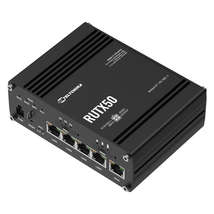 Teltonika RUTX50 industriell 5G-router 3-pack