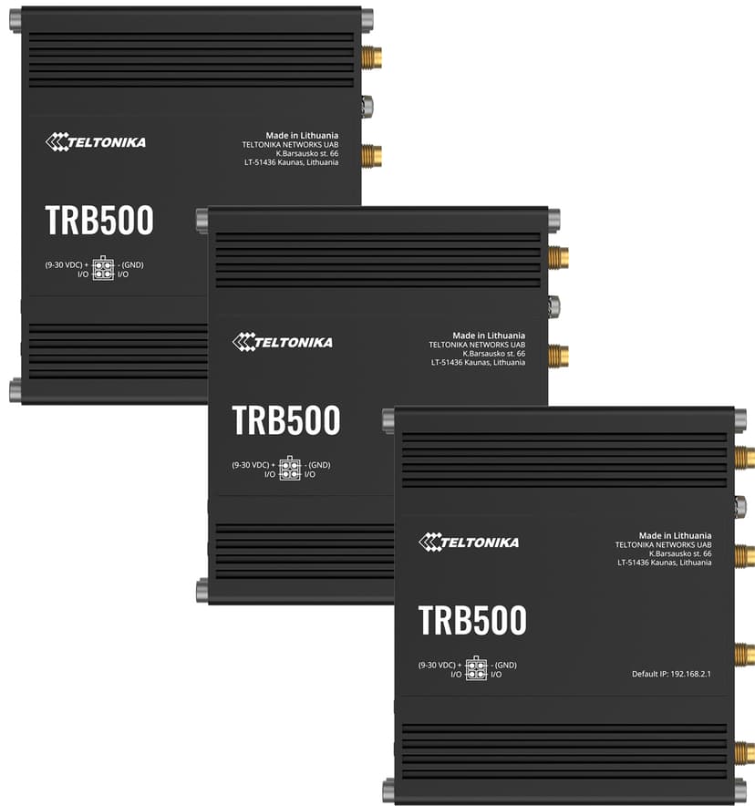 Teltonika TRB500 Industrial 5G Gateway 3-pack