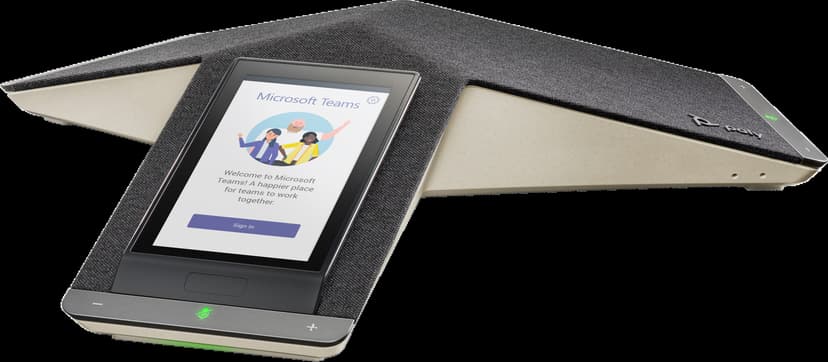 HP Poly Trio C60 IP-mødetelefon til Microsoft Teams, fuld radio og PoE-aktiveret