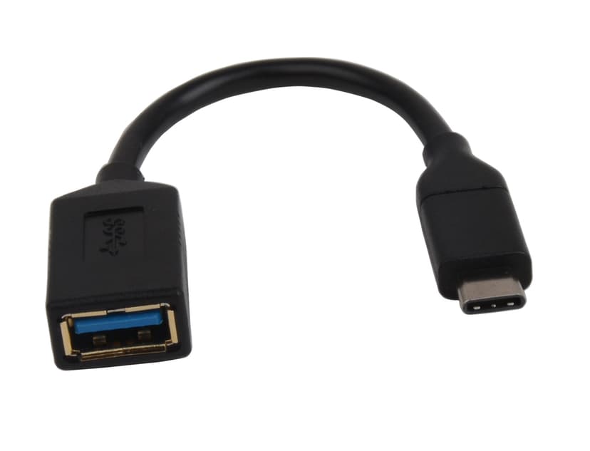 Prokord USB Type C To USB 3.0 Type A Fe 0.15m - Black 0.15m USB C USB A Svart