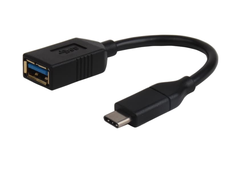 Prokord USB Type C To USB 3.0 Type A Fe 0.15m - Black 0.15m. USB C USB A Sort