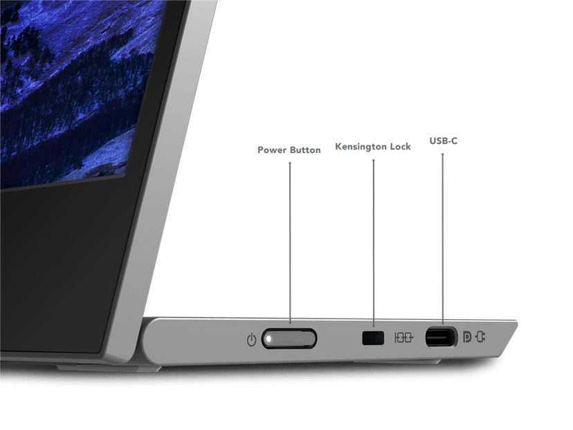 Lenovo L15 Portable Display 15.6" 1920 × 1080pixels IPS 16:9 60Hz