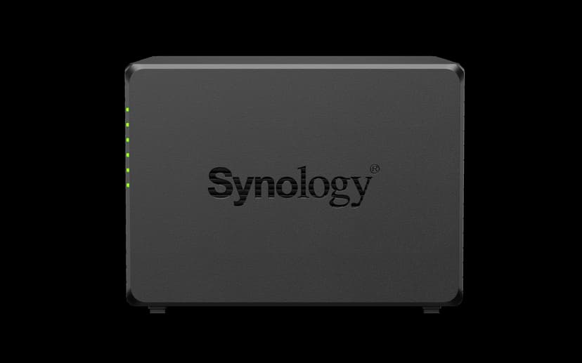 Synology DiskStation DS1525+ datalagringsserver NAS Ryzen Embedded V1500B 8 GB DDR4 0 TB Sort