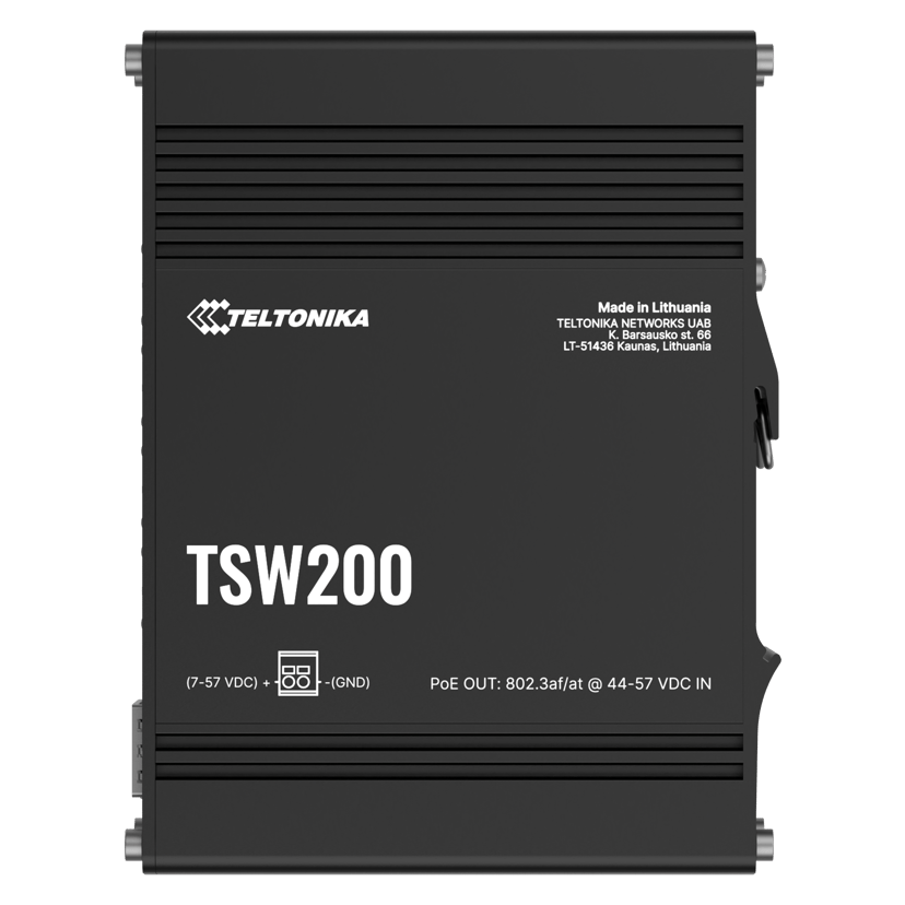 Teltonika TSW200 8-Portars PoE 240W Switch