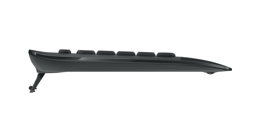 Logitech 920-008923 toetsenbord Inclusief muis Kantoor RF Draadloos QWERTY US International Zwart Draadloos US International