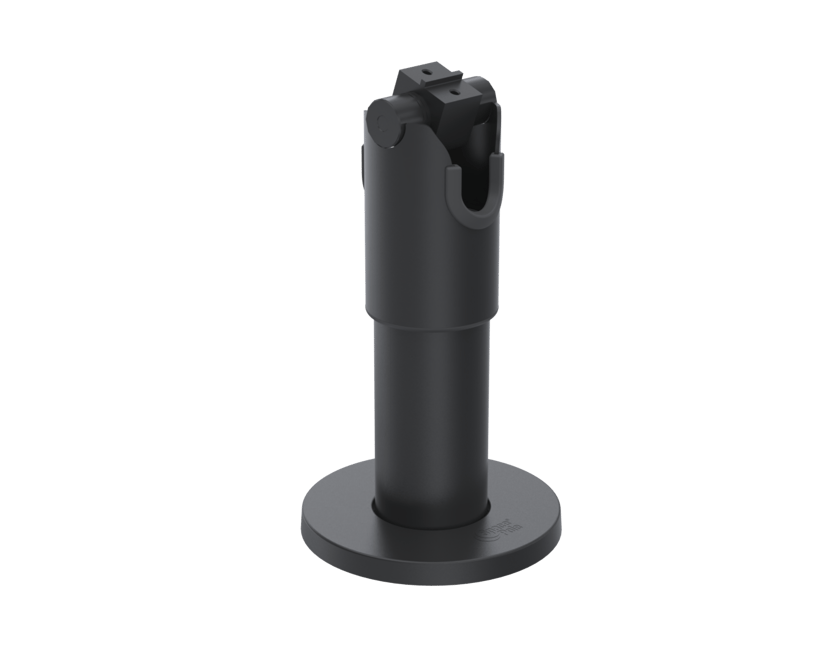 Ergonomic Solutions SpacePole DuraTilt Flip med 120 mm stolpe, svart