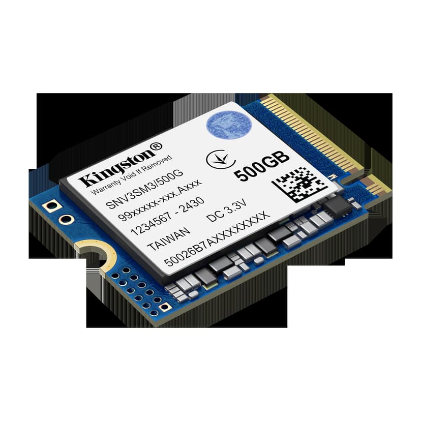 Kingston Technology NV3 500 GB M.2 PCI Express 4.0 NVMe 3D NAND M.2 2230 PCIe 4.0