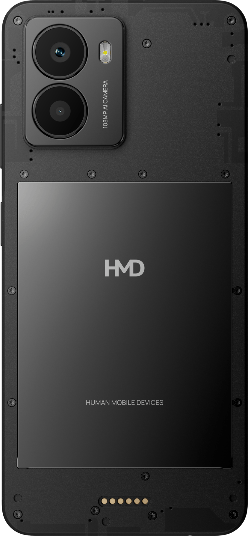 HMD Fusion X1 Svart 128GB Svart