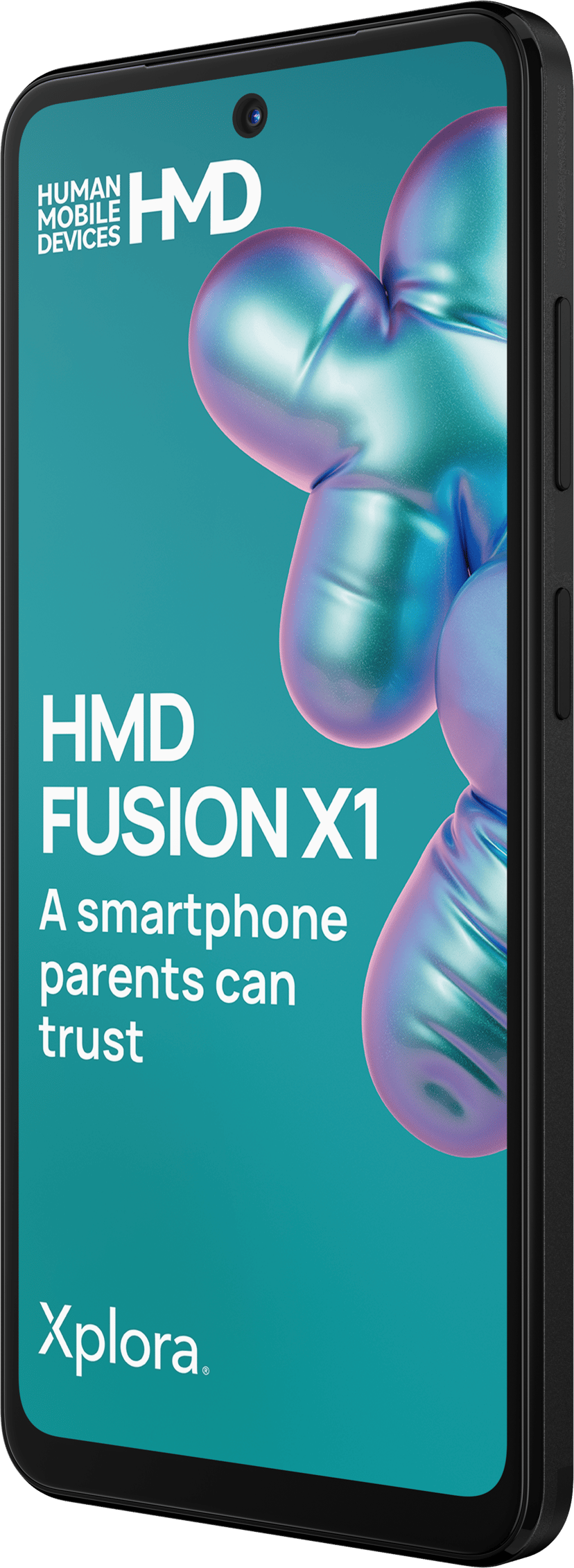 HMD Fusion X1 Svart 128GB Svart