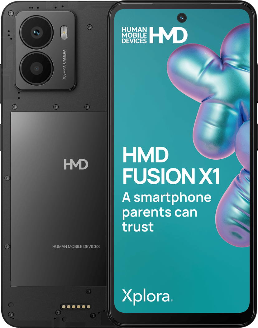 HMD Fusion X1 Svart 128GB