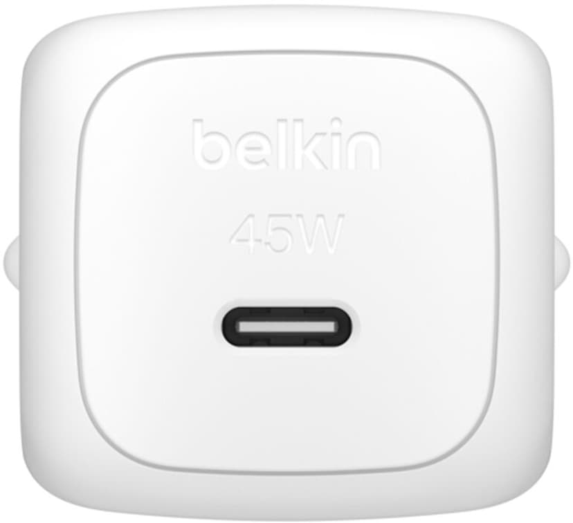 Belkin 45W USB PD Compact Wall Charger Valkoinen