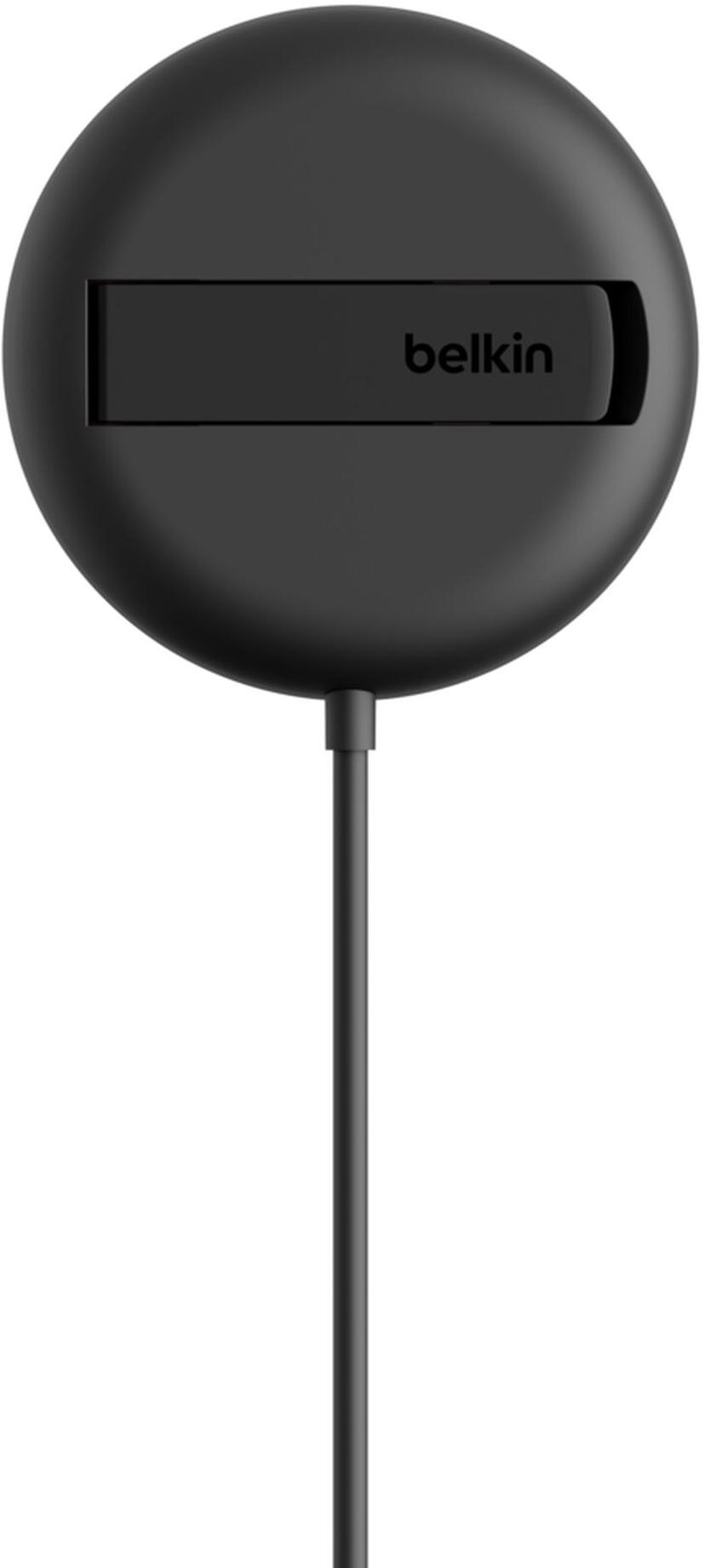 Belkin Magnetic Charging Pad Qi2 2m Musta