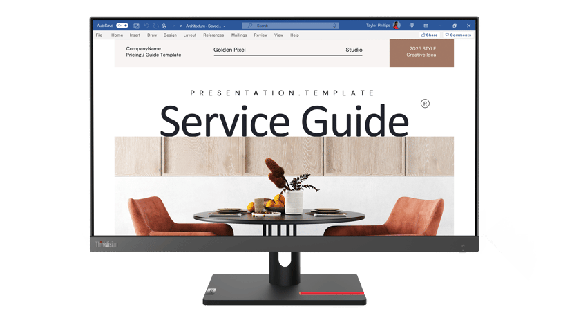 Lenovo ThinkVision S24i-30 23.8" 1920 × 1080pixels IPS 16:9 100Hz