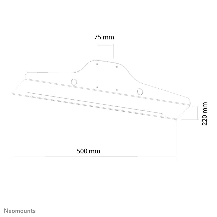 Neomounts Tangentbord och musställ