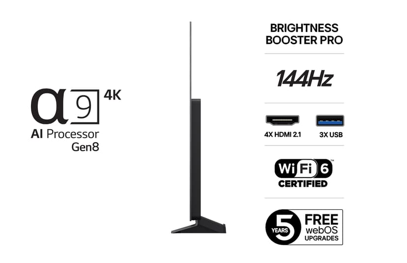LG C5 55" 4K OLED Smart TV (2025)