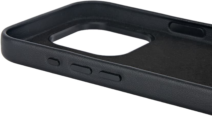 Cirafon Recycled Pu Leather Magsafe iPhone 16 Pro Musta